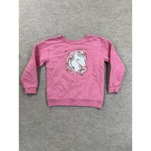 Garanimals Girls Pink Unicorn Graphic Fleece Sweatshirt 4T GTGF2545040